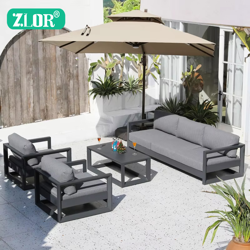 Outdoor Furniture Luxury - Lüks Alüminyum Dış Mekan Kanepe Takımları