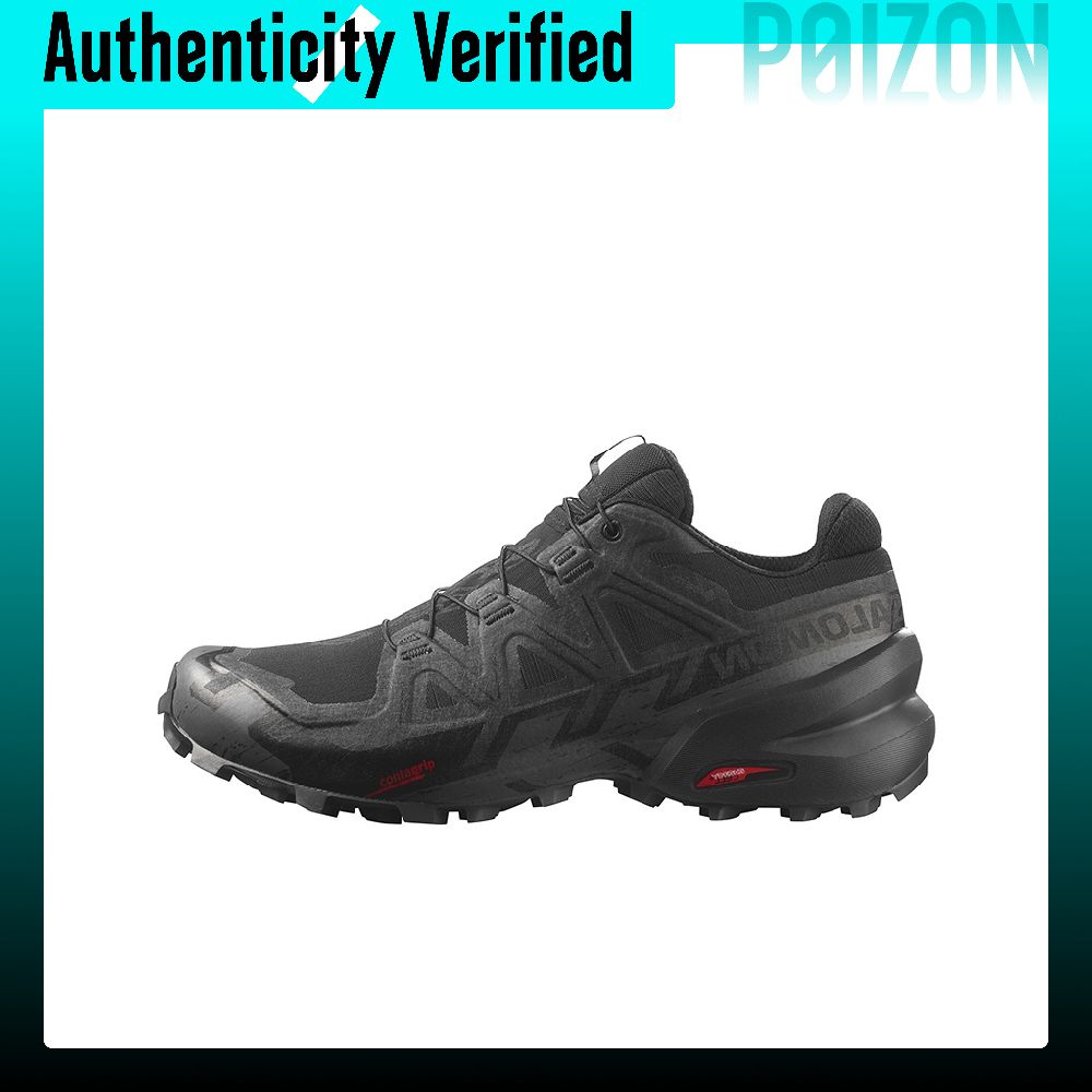Salomon Shoes Speedcross 6 - SALOMON Speedcross 6 Erkek Siyah Trail