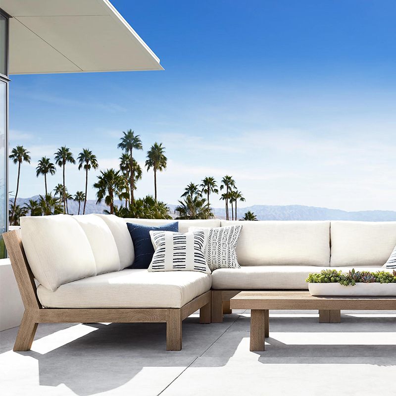Outdoor Furniture Luxury - Lüks Su Geçirmez Modern Bahçe Mobilya