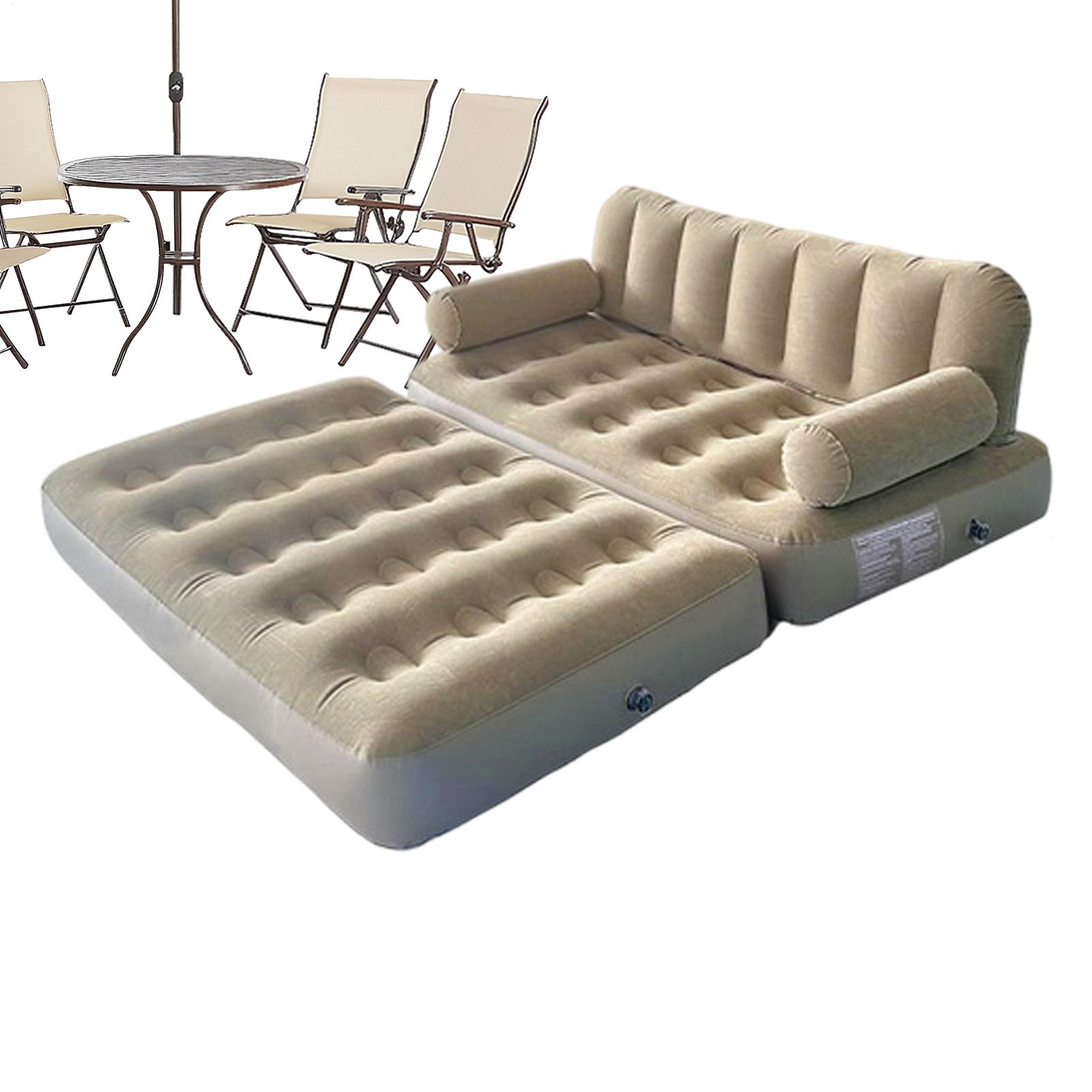 Outdoor Daybed Furniture - Hava Pompalı Katlanır Yatak Şişme Kanepe