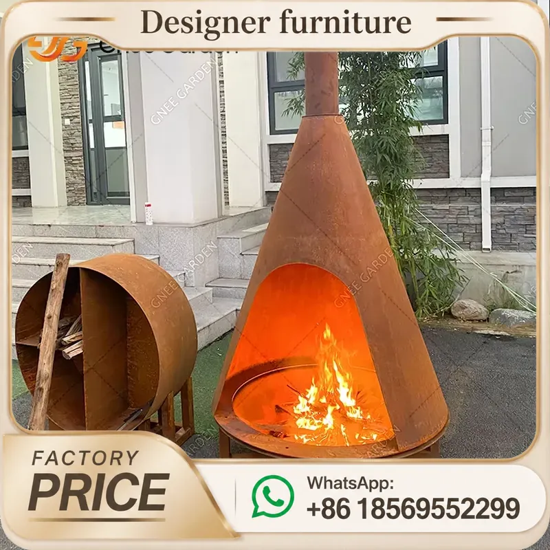 Baca Çıkışlı Taşınabilir Odun  - Outdoor Furniture Wood incelemesi ve fiyatı