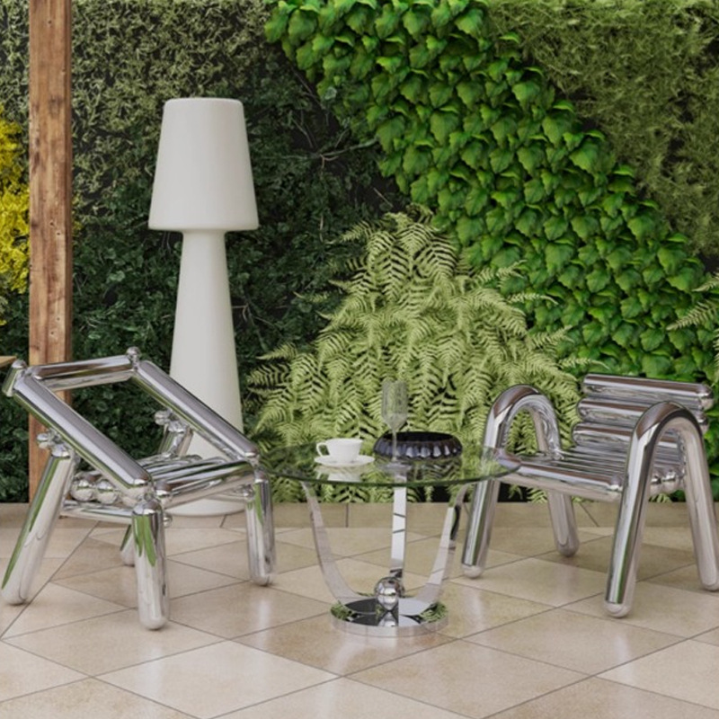 Paslanmaz çelik sandalye, hafi - Outdoor Furniture Luxury incelemesi ve fiyatı
