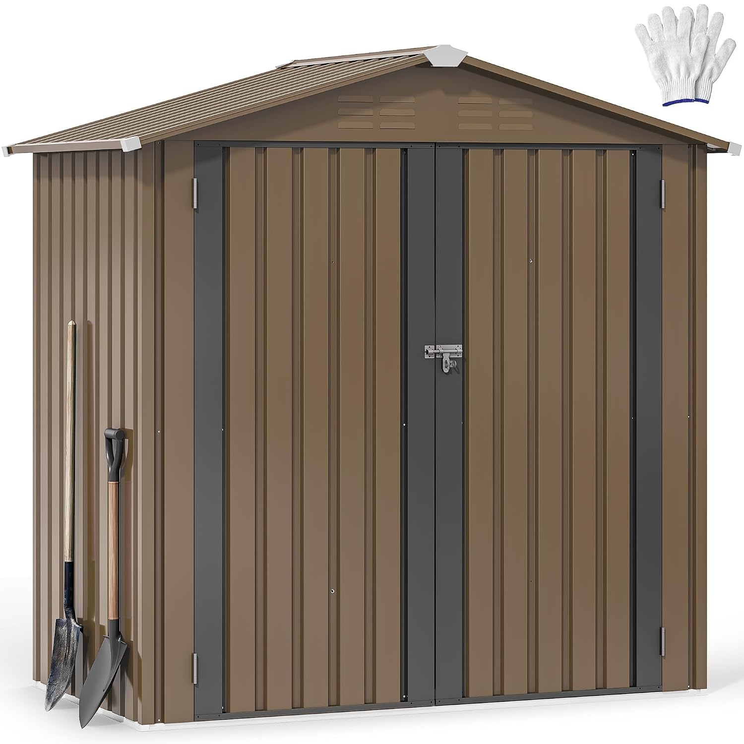 6x4ft Metal Dış Mekan Depolama - Outdoor Furniture Metal incelemesi ve fiyatı