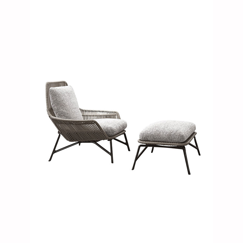Halat tasarımlı metal çerçevel - Outdoor Furniture Metal Chairs incelemesi ve fiyatı