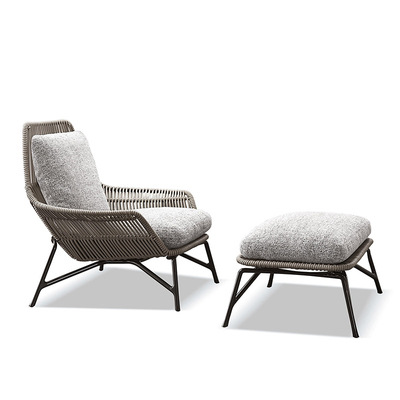 Halat tasarımlı metal çerçevel - Outdoor Furniture Metal Chairs incelemesi ve fiyatı