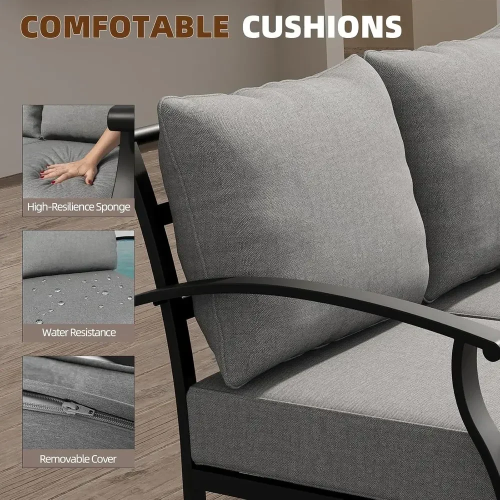 Veranda, arka bahçe veya havuz - Outdoor Furniture Metal Chairs incelemesi ve fiyatı