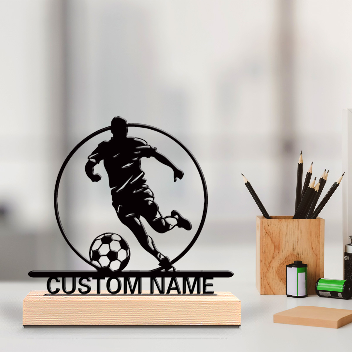 İsme Özel Metal Futbolcu Heyke - Outdoor Furniture Wood incelemesi ve fiyatı