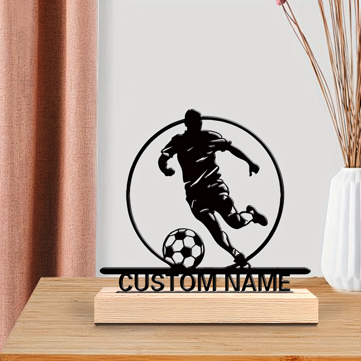 İsme Özel Metal Futbolcu Heyke - Outdoor Furniture Wood incelemesi ve fiyatı