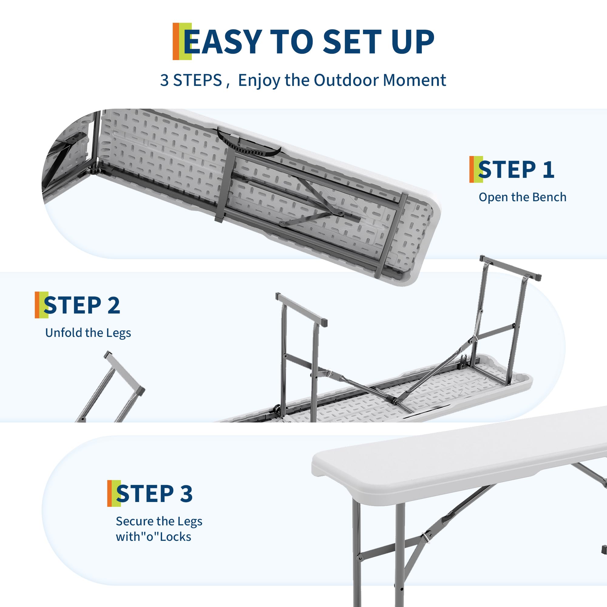 2'li Paket 6ft Katlanır Dış Me - Outdoor Furniture Diy incelemesi ve fiyatı