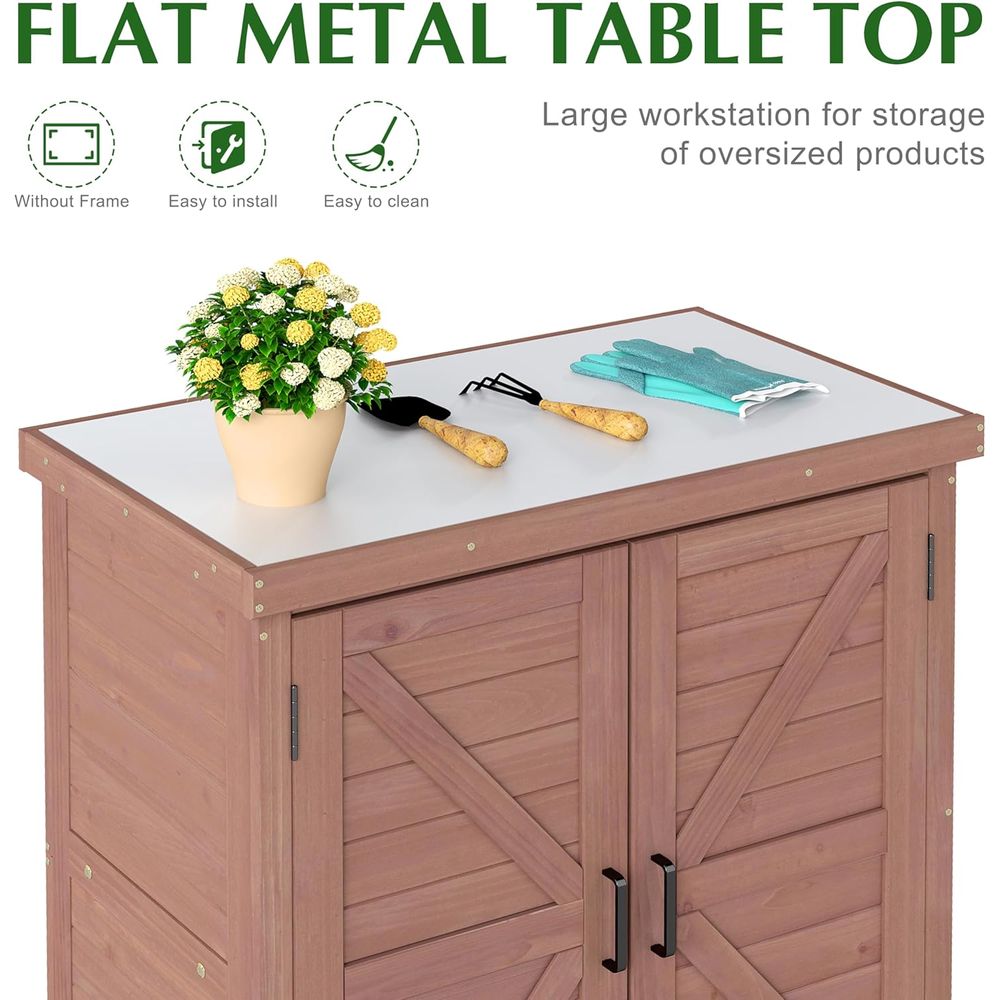 Metal Üstlü Dış Mekan Depolama - Outdoor Furniture Wood incelemesi ve fiyatı