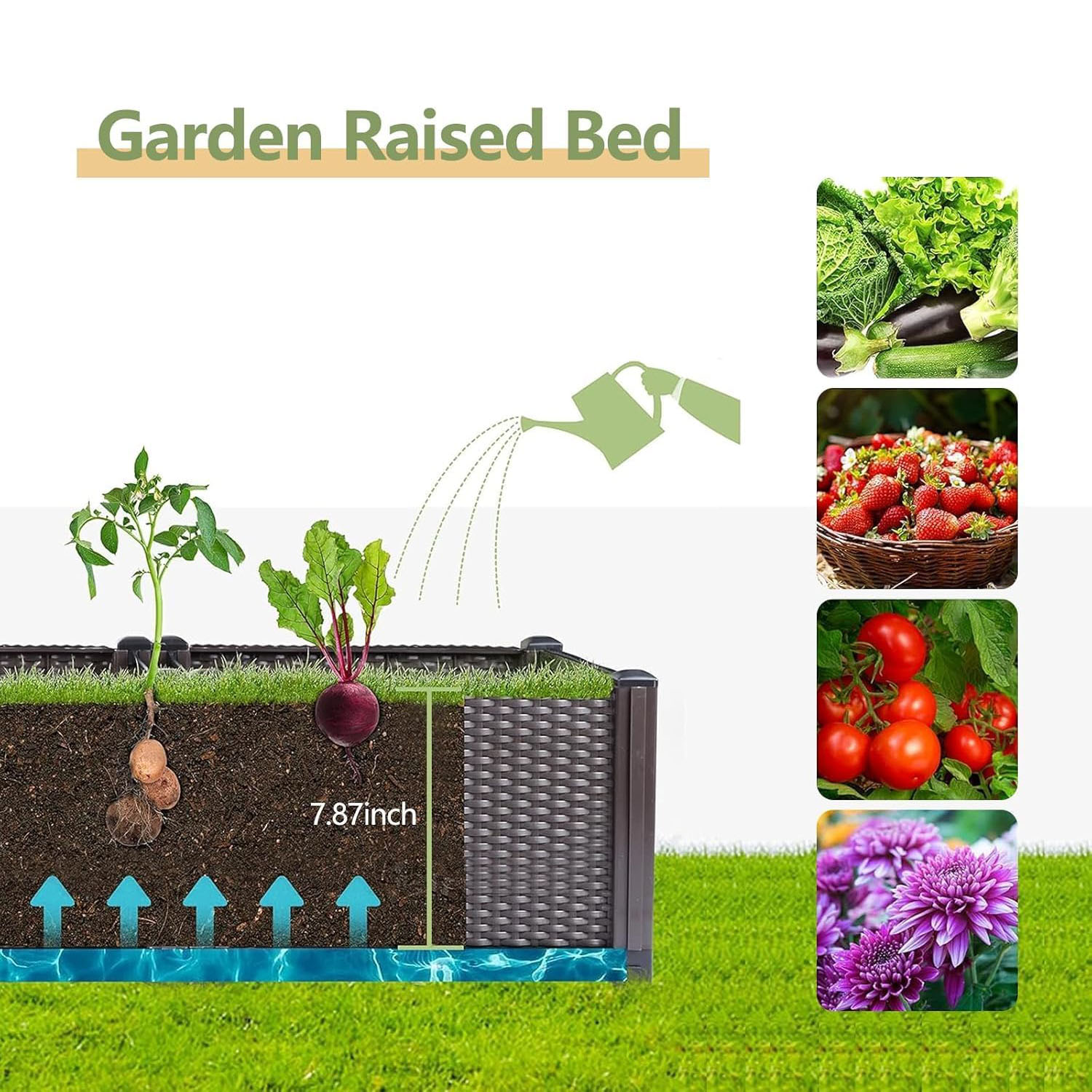 Kendi Kendine Sulanan Yükselti - Outdoor Daybed Furniture incelemesi ve fiyatı